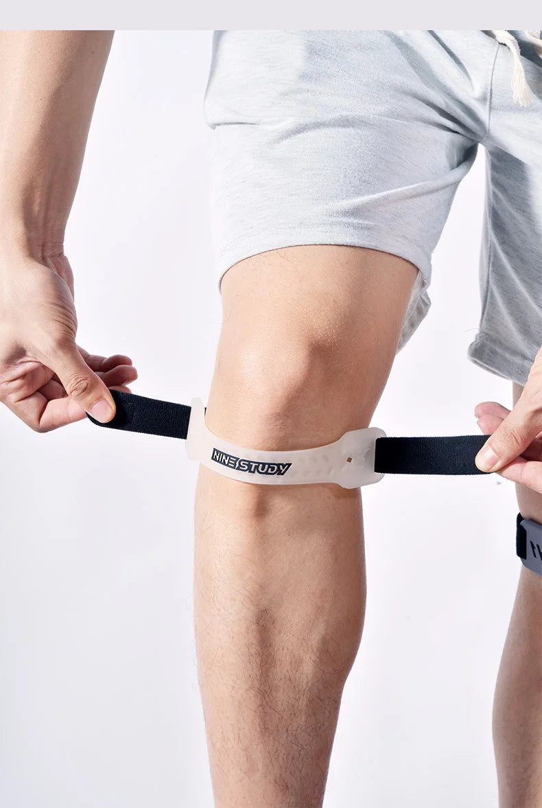 Liveify Adjustable Knee Patellar Strap – Compression Tendon Support Brace for Running, Basketball, Hiking & Sports Protection