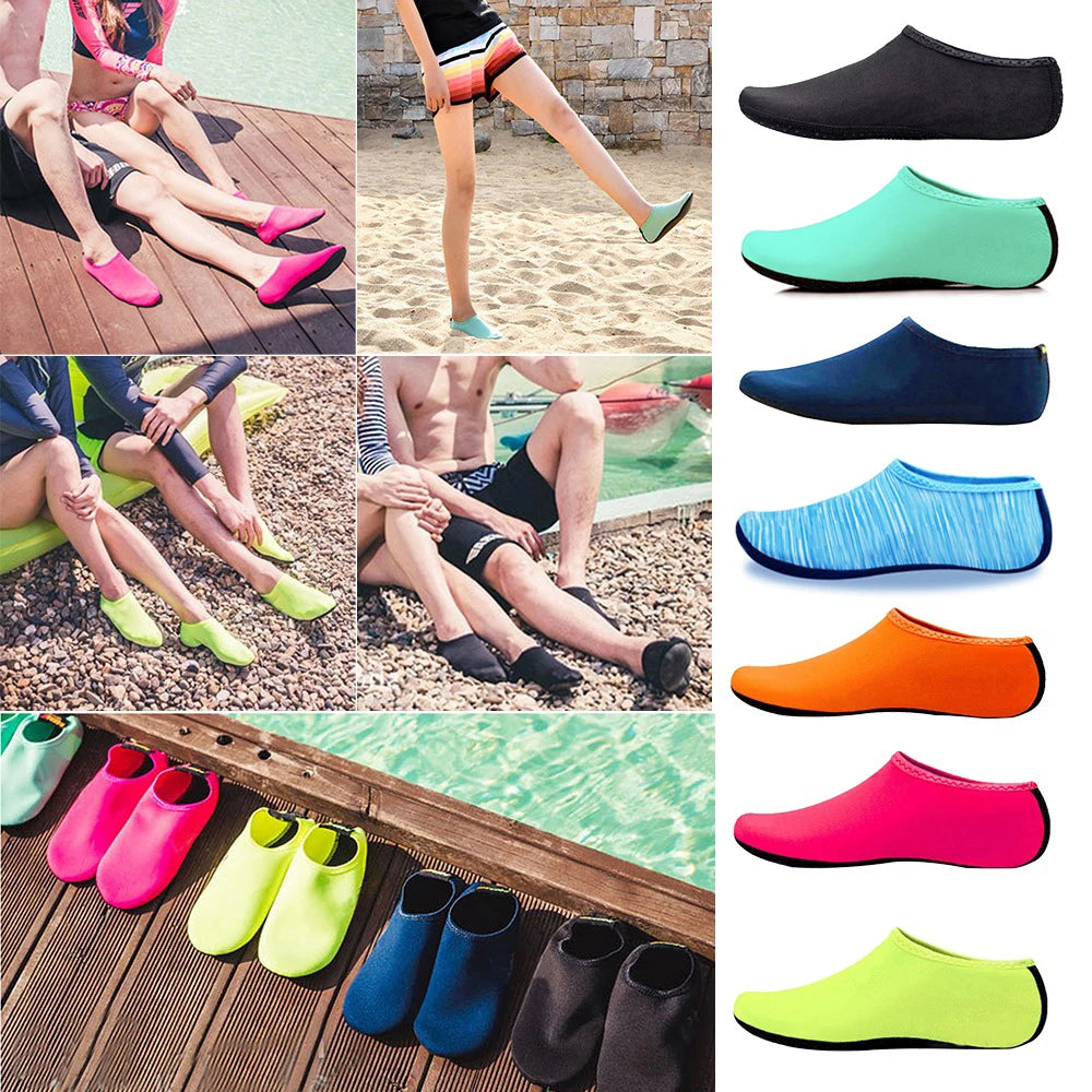 Liveify water shoes in multiple colors, lightweight neoprene slip-ons for beach, pool, and water sports