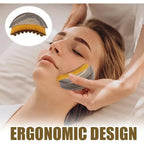 Liveify Lymphatic Drainage Face Brush – Facial Sculpting & Jawline Contour Massager Tool for Skin Tightening & Puffiness Reduction
