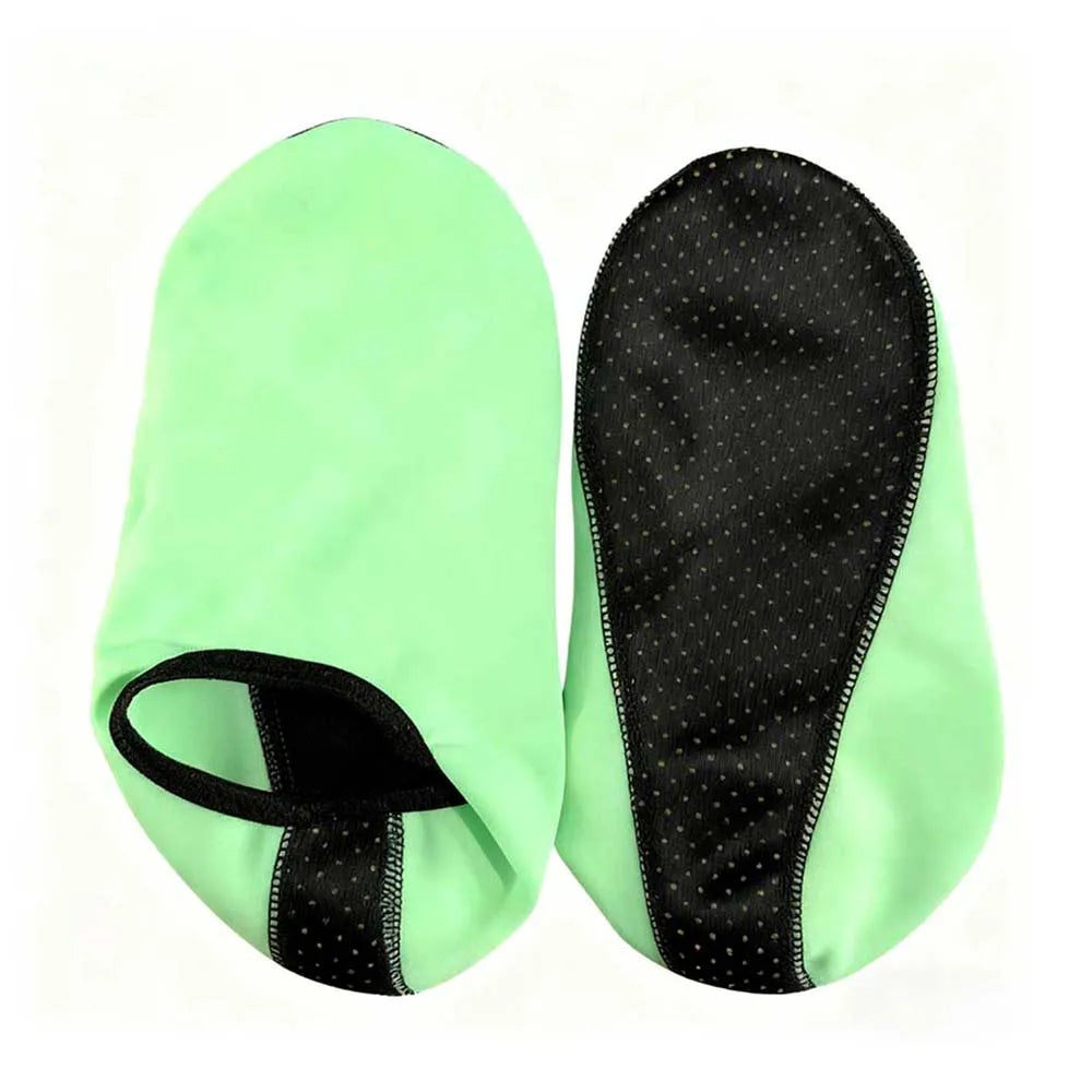 Liveify mint green no-show socks with black grip sole, breathable mesh material, ideal for sneakers and casual wear