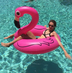 Pool Float Flamingo – Inflatable Flamingo Swimming Ring - liveify