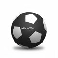 Silent football with 'HamBo' branding on a white background