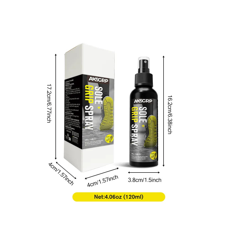 Liveify Basketball Shoe Grip Spray – 120ml Sole Traction Spray for Basketball Shoes, Improved Court Grip & Sneaker Sole Cleaner