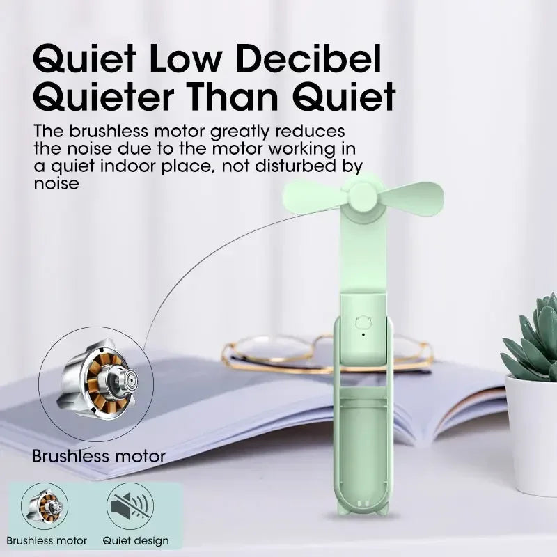Portable Mini Fan – Compact Handheld USB Cooling Fan - liveify