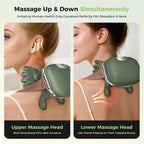Liveify Electric Neck Massager – Bionic Finger Deep Tissue Shiatsu Massage for Neck, Back & Shoulder Pain Relief, Muscle Relaxation & Stress Recovery Device
