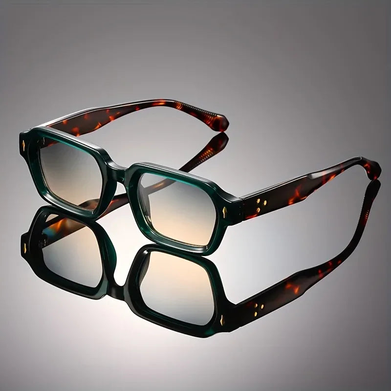 Retro Square Sunglasses – Stylish Vintage UV Protection - liveify