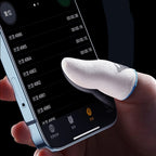 Liveify Gaming Finger Sleeves 2-Pack – Anti-Sweat Breathable Thumb Sleeves for Mobile Gaming, High Sensitivity Touchscreen Finger Covers