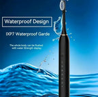 Liveify Sonic Electric Toothbrush – USB Rechargeable IPX7 Waterproof Toothbrush with 6 Cleaning Modes & High-Frequency Deep Cleaning