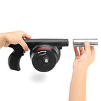 Liveify black handheld air duster with silver nozzle attachment, ergonomic grip, and compact design for cleaning electronics