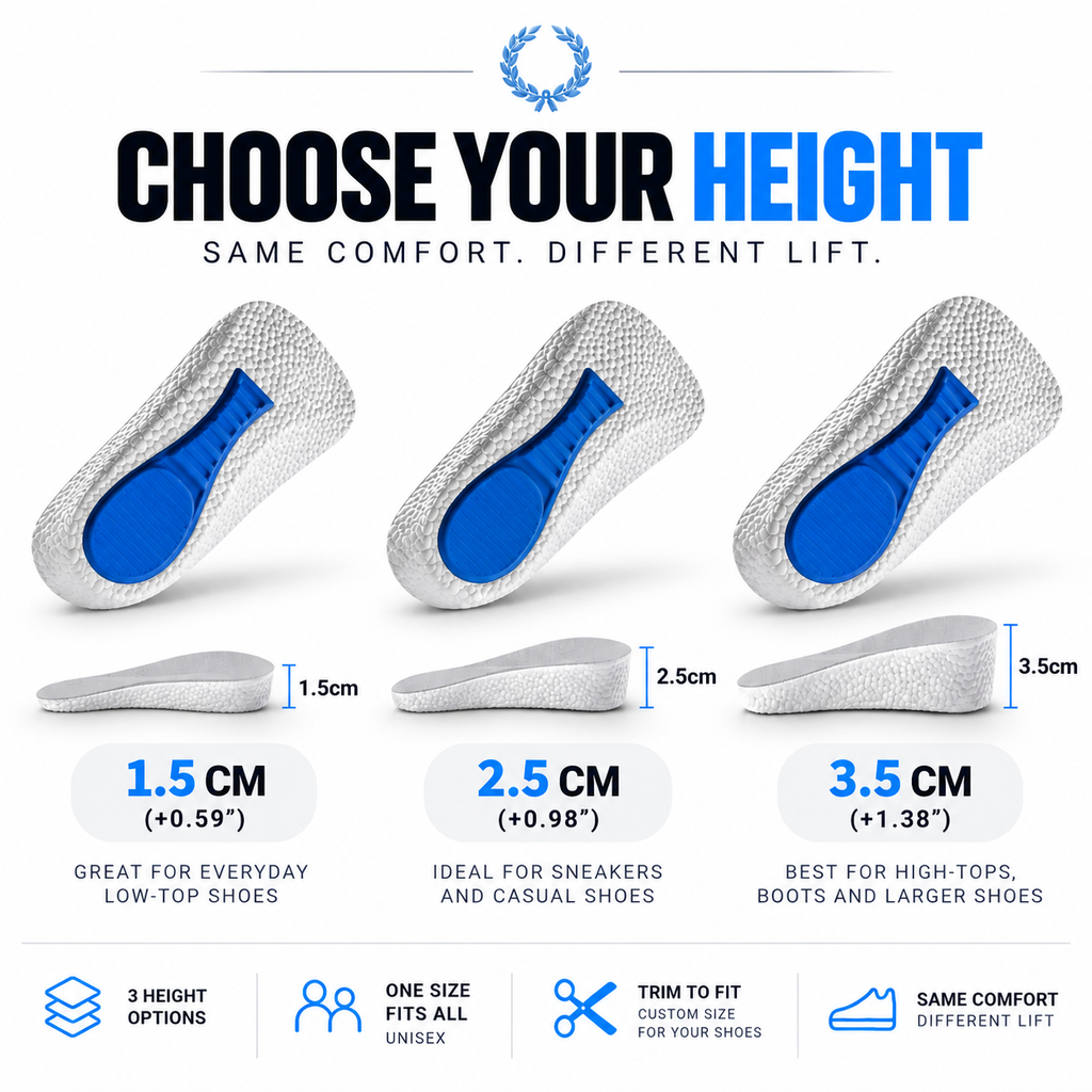 Liveify Memory Foam Height Boosters