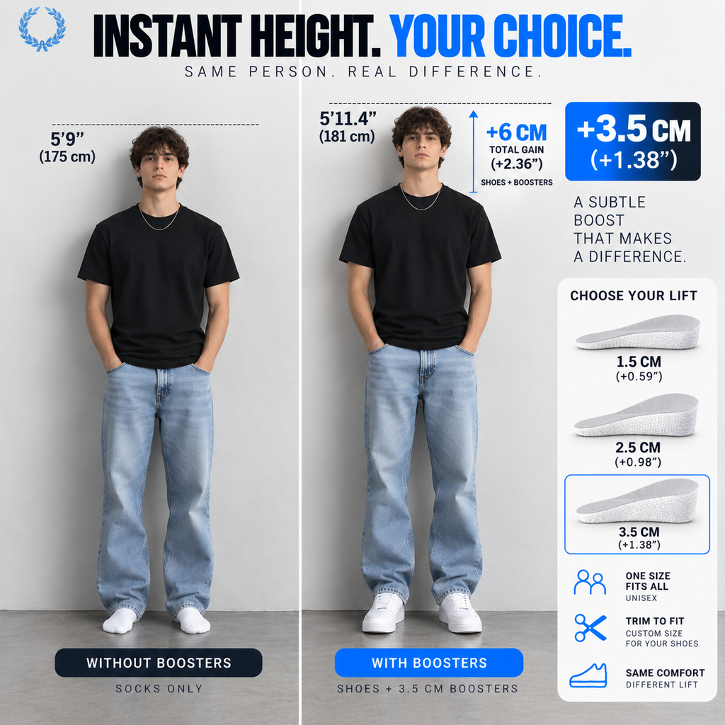 Liveify Memory Foam Height Boosters