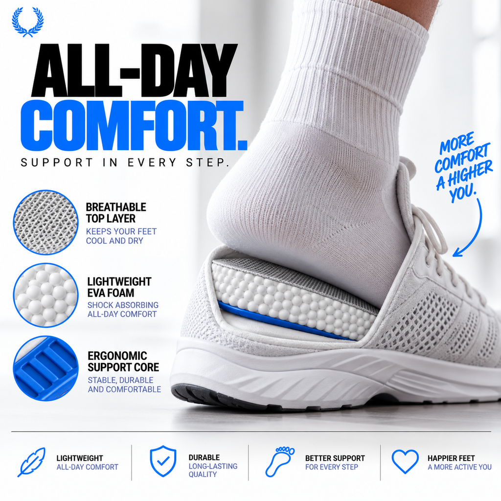 Liveify Memory Foam Height Boosters